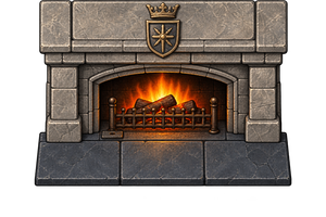 Castle Royal Fireplace