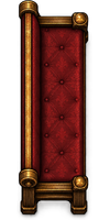 Castle Throne Bench Left