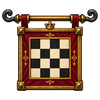 Chess Board Sign