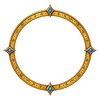 Castle Chessboard Portal Ring