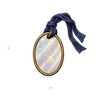 Mother-of-Pearl Linen Token