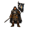 Night Banner Knight Vesper Candle