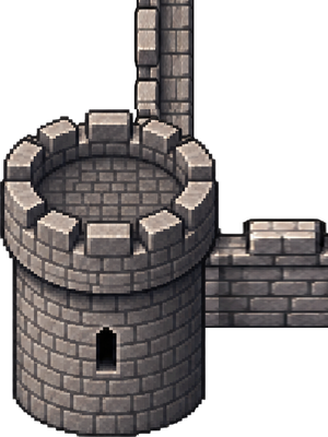 Town Southwest Wall Corner // name