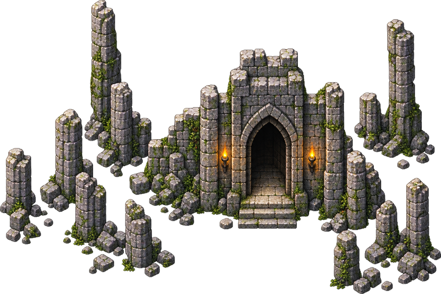Town Maze Ruin Exterior // name